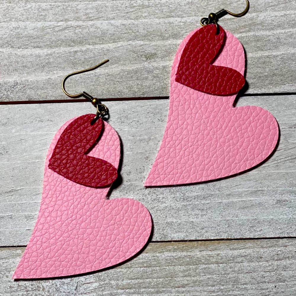 Handmade Valentines Earrings
